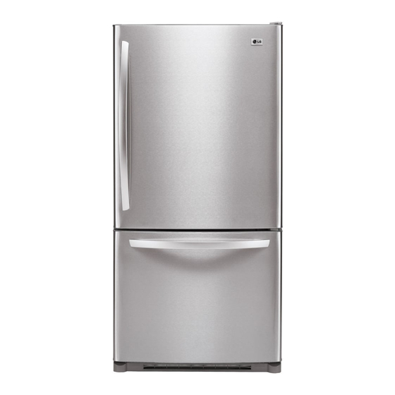 LG LBC22520SB REFRIGERATOR OWNER'S MANUAL | ManualsLib