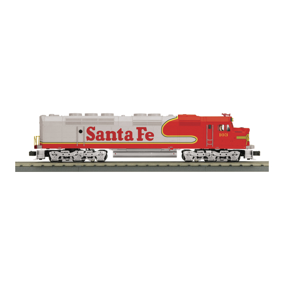 MTHTrains RAIL KING FP45 DIESEL ENGINE Manuals