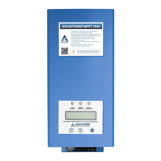 ASHAPOWER SURYA-40 HV User Manual