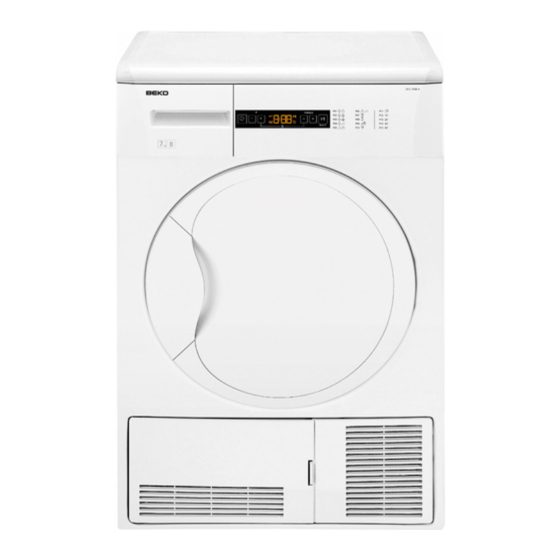 Beko DC 7430 User Manual