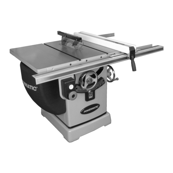 Powermatic PM2000B Operating Instructions And Parts Manual