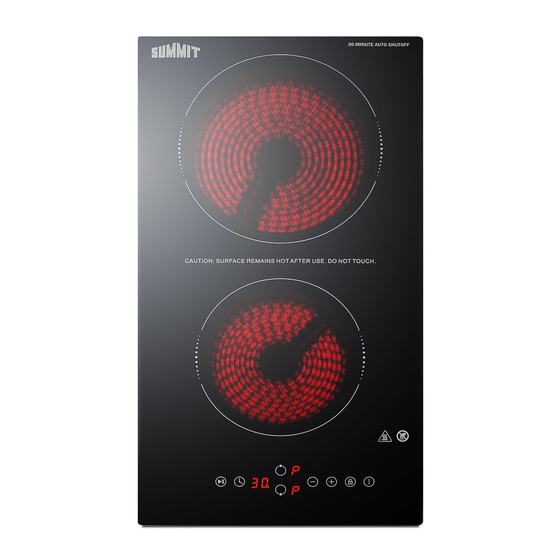 Summit CR4B30MB/LCR4BK Manual