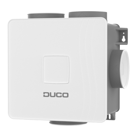 Duco DucoBox Reno UK Manuals