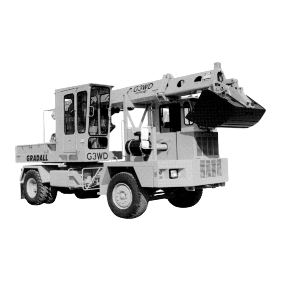 Gradall G3WD E Series Operator's Manual