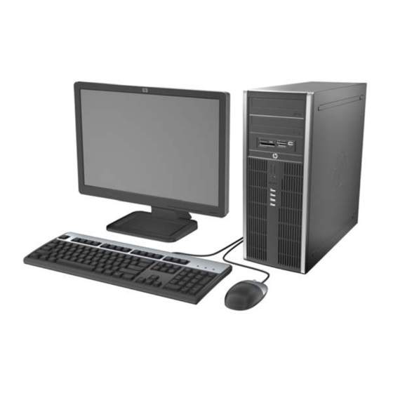 HP Compaq 8300 Illustrated Parts & Service Map