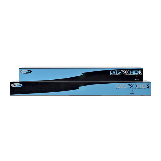 Gefen CAT5 User Manual