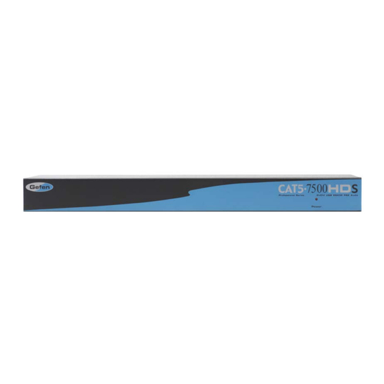 Gefen CAT5 User Manual