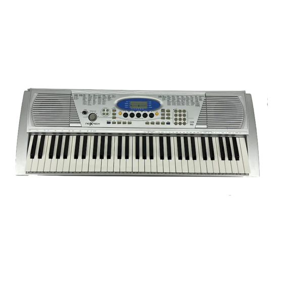 NexxTech 61-Key Electronic Keyboard Manuals
