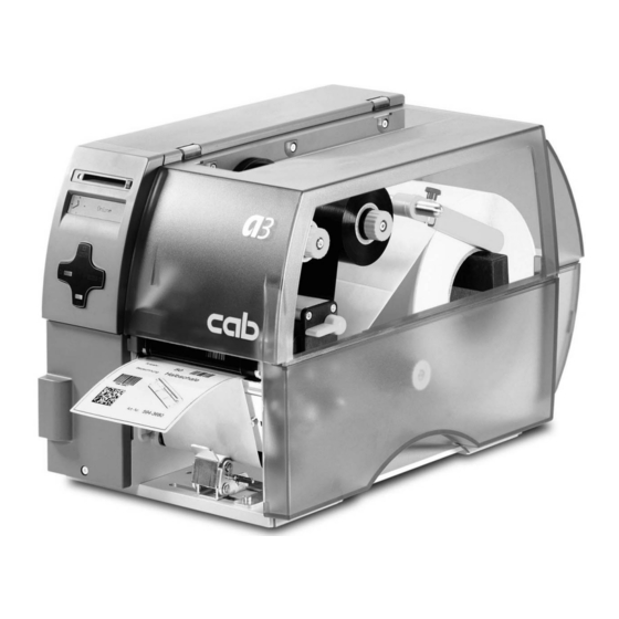 CAB a3-2 Operator's Manual