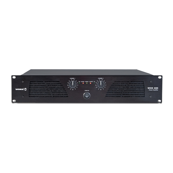 Work Pro WCE 200 User Manual