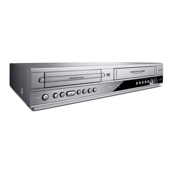 Philips DVP3340V/17B Quick Start Manual