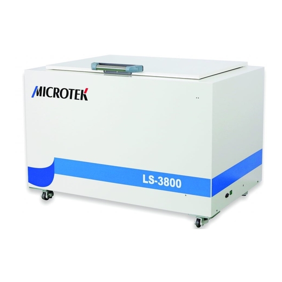 Microtek LS-3800 Manuals