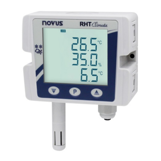 Novus RHT Climate-WM Series Instruction Manual