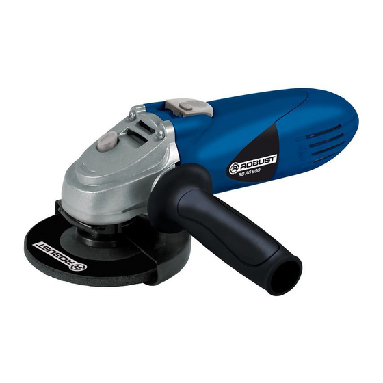 Robust RB-AG 600 Manuals