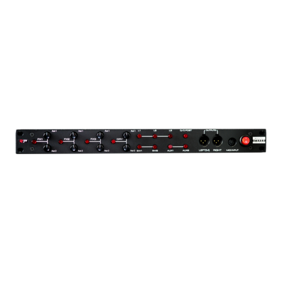 RedSeven Amplification MSLM Line Mixer Manuals