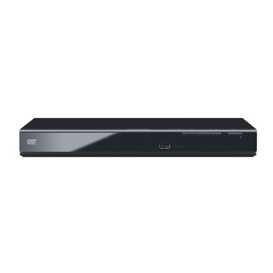 Panasonic DVD-S500GN Service Manual