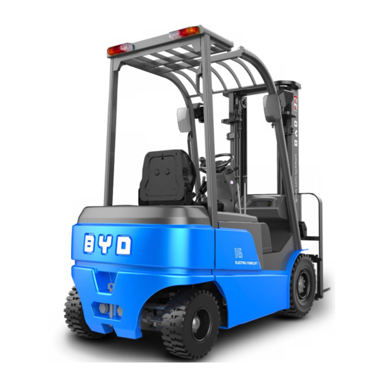BYD ECB16S-B Operator's Manual