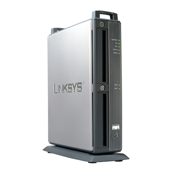 Linksys EFG120 - EtherFast Network Attached Storage NAS Server Manuals