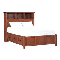 Whittier Wood Furniture McKenzi 1365AFGAC Assembly Instructions Manual