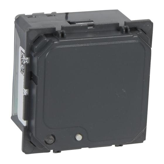 LEGRAND Bticino 067508 Quick Start Manual