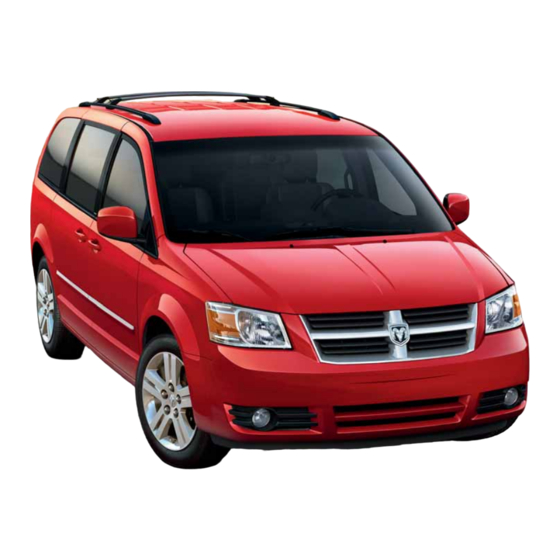 Dodge GRAND CARAVAN 08 Buyer's Manual