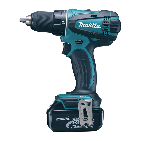 Makita BDF456 Instruction Manual