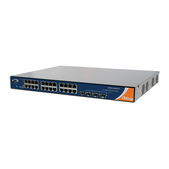 ORiNG RGPS-7244GP User Manual