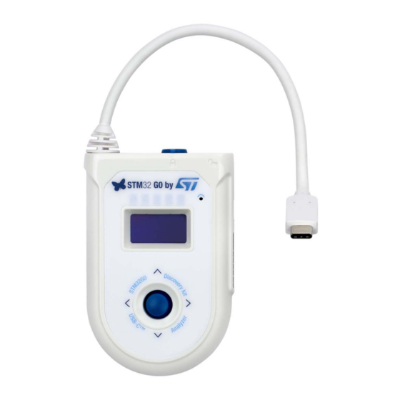 ST STM32G071B-DISCO User Manual