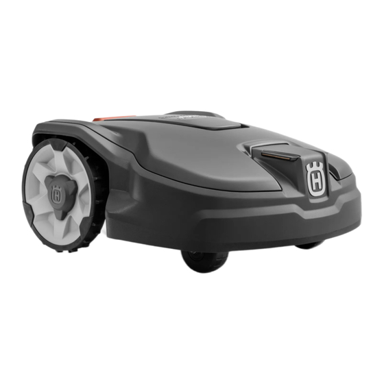 Husqvarna AUTOMOWER 305 Quick Manual