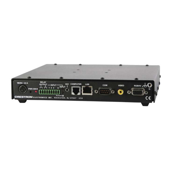 Crestron MK-IM-RX Installation Manual