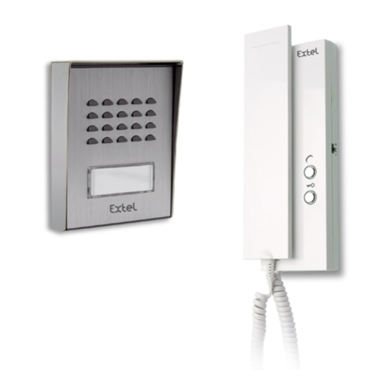 Extel CB BUSPRO 2 Installation And User Manual