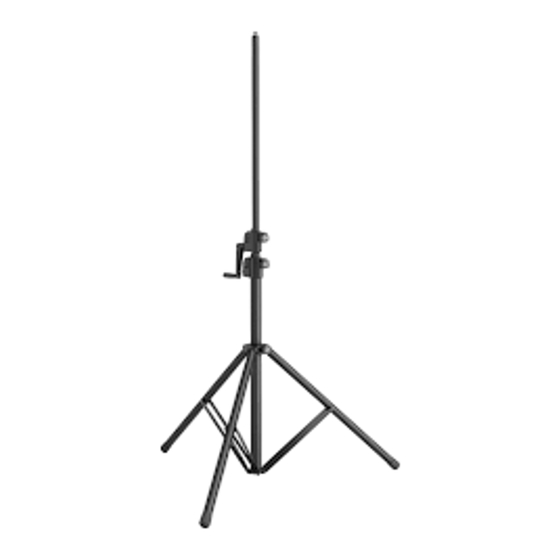 Konig & Meyer Wind-Up stand 3000 Translation Of The Original Operating Instructions