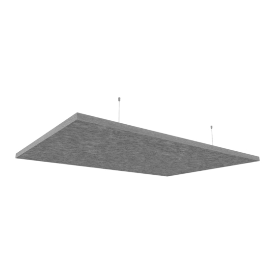 HOFA -Akustik Ceiling Sail Assembly Instructions