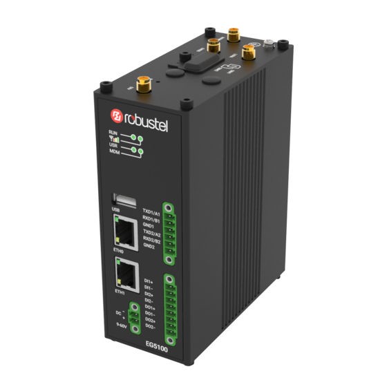 Robustel EG5100 Hardware Manual