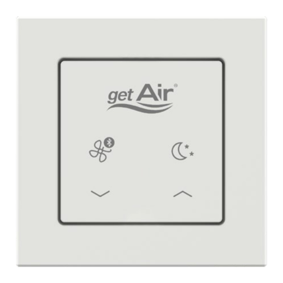 getAir EcoControl Pro BT Installation & User Manual