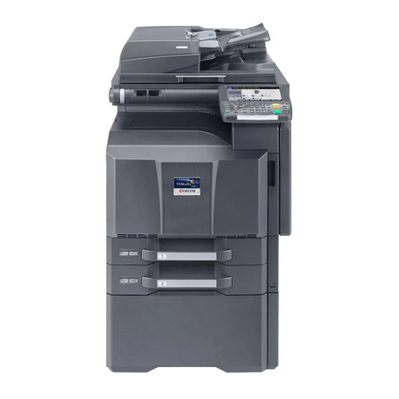 Kyocera TASKalfa 3051ci Quick Manual