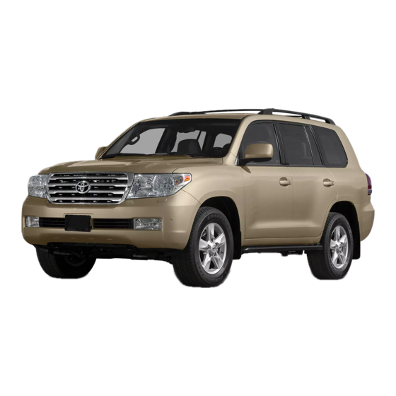 Toyota LAND CRUISER Owner's Manual