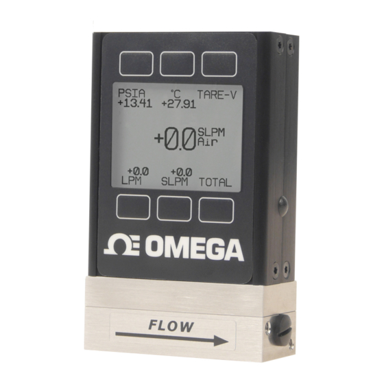 Omega Engineering FMA-1600A Series Manuals
