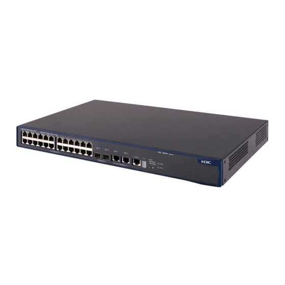 H3C S3610 Series Operation Manual