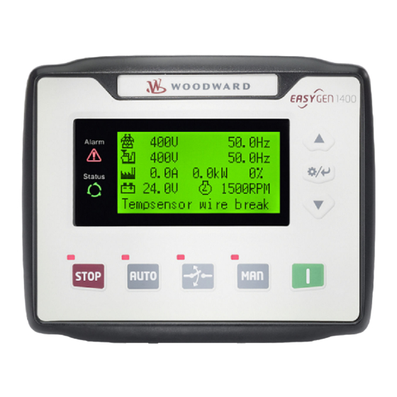 Woodward easYgen-1400 Operation Manual