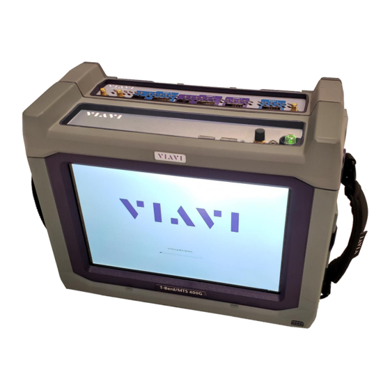 Viavi OneAdvisor ONA-1000 400G Software Update Instructions