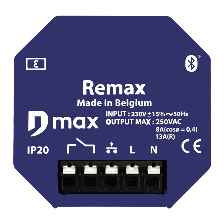 Domintell D Max Remax User Manual