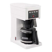 Bunn GR10 Series Use And Care Manual