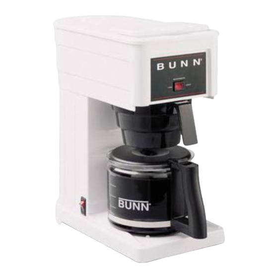 BUNN BT10-B Black Thermal Carafe Coffee Brewer 