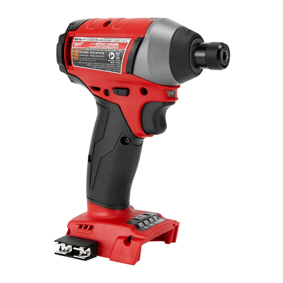 Milwaukee M18 FID User Manual
