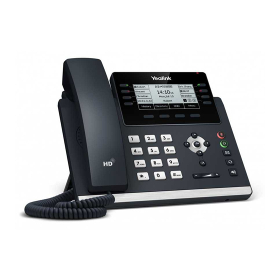 Yealink T43U Quick Start Up Manual