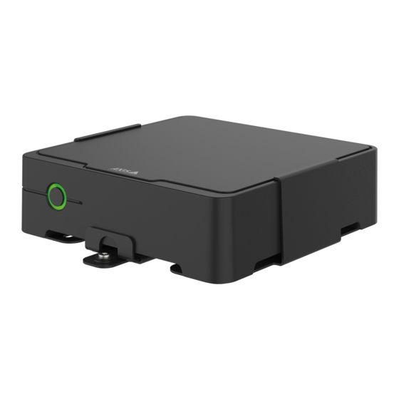 Axis W800 User Manual