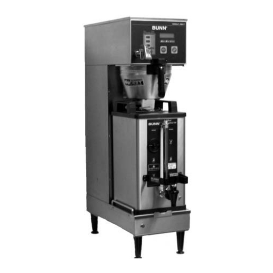 Bunn single sh dbc Operating Manual