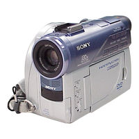 Sony Handycam DCR-DVD100 Service Manual