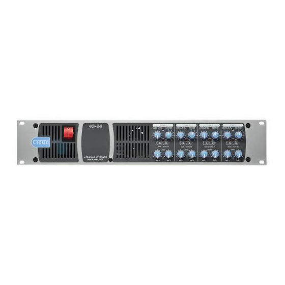 Cloud 46-50 Installation And User Manual